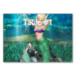 Magical Mermaid Table Number