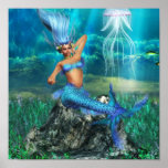 Mermaid Poster Print