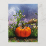 Pumpkin Pixie Postcard