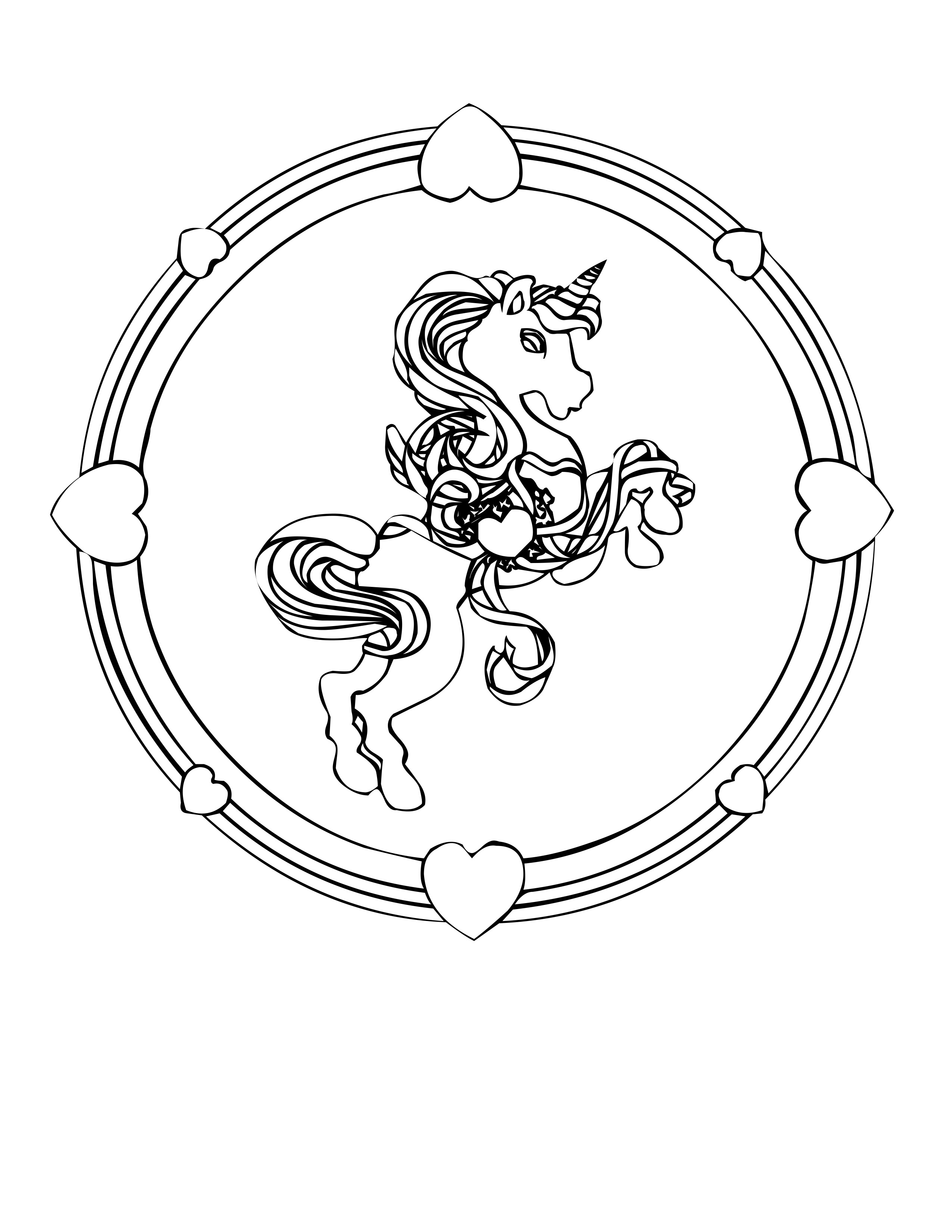 Mystical Creature Coloring Pages
