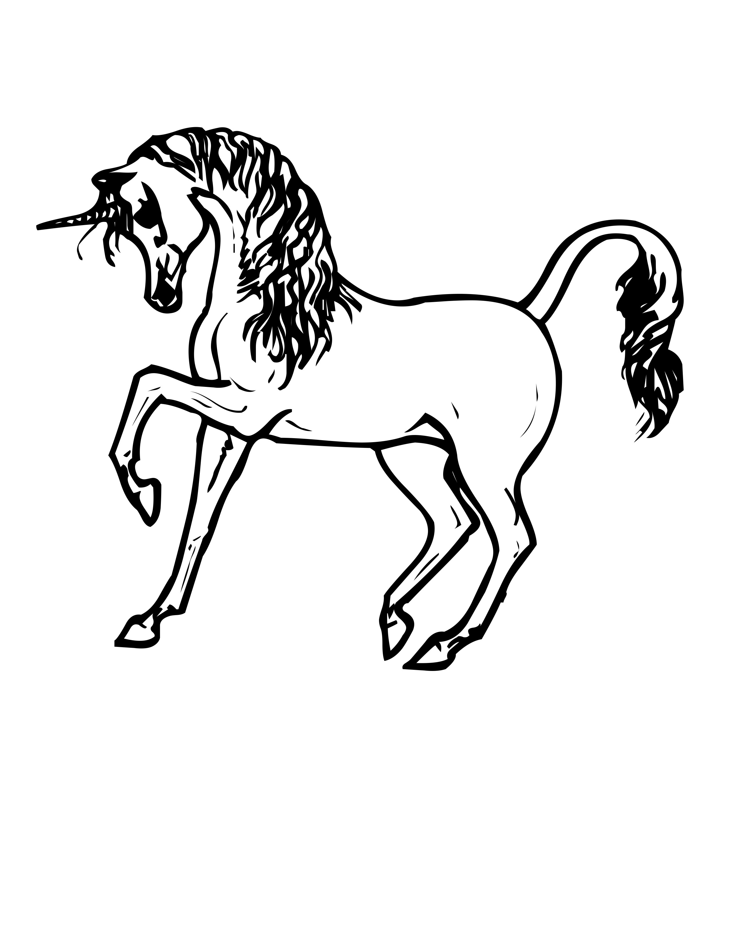 Mystical Creature Coloring Pages