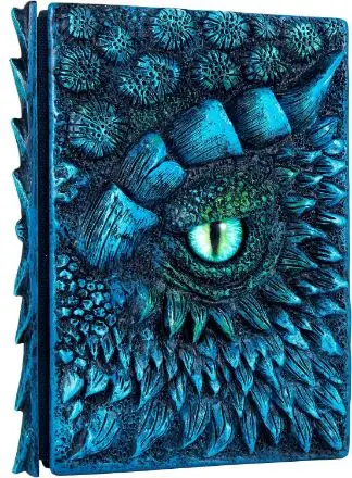 3D Dragon Eye Embossed Journal