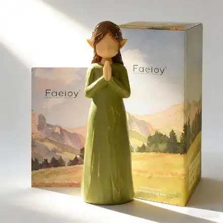 P raying Elf Fairy Figurines - Sympathy, Healing, Fairy Statue
