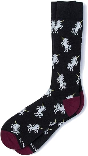 Mythical Unicorns Are Magical Contemporary Crew Dress Socks