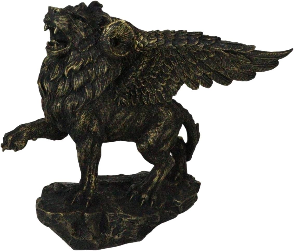 Legendary Greek Mythology Winged Lion