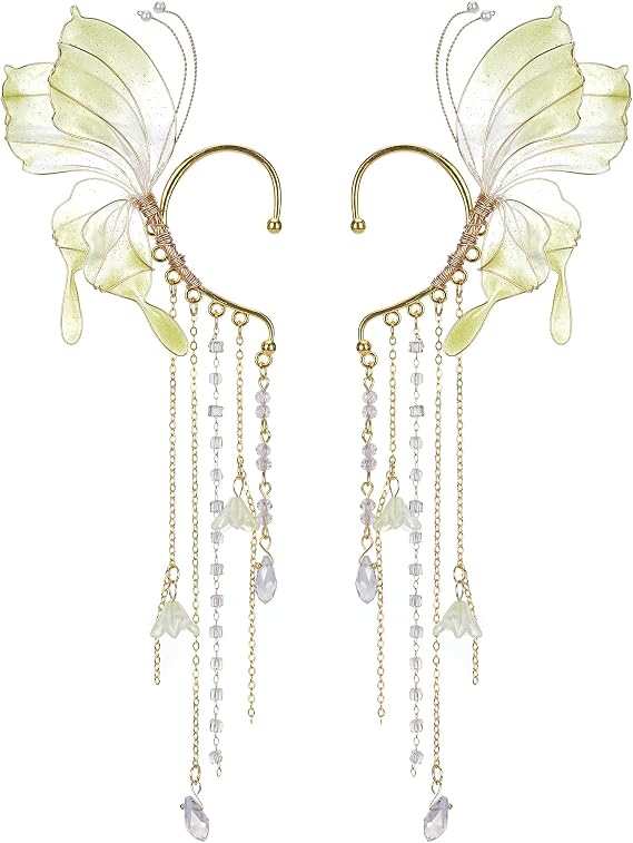 Butterfly Elf Ear Cuffs - Fairy Ear Cuffs