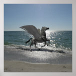 Pegasus Taking Flight Poster